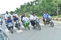Happy Wedding Team Bike Rally at Guntur